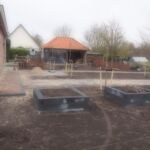 Uitzetten plantvakken